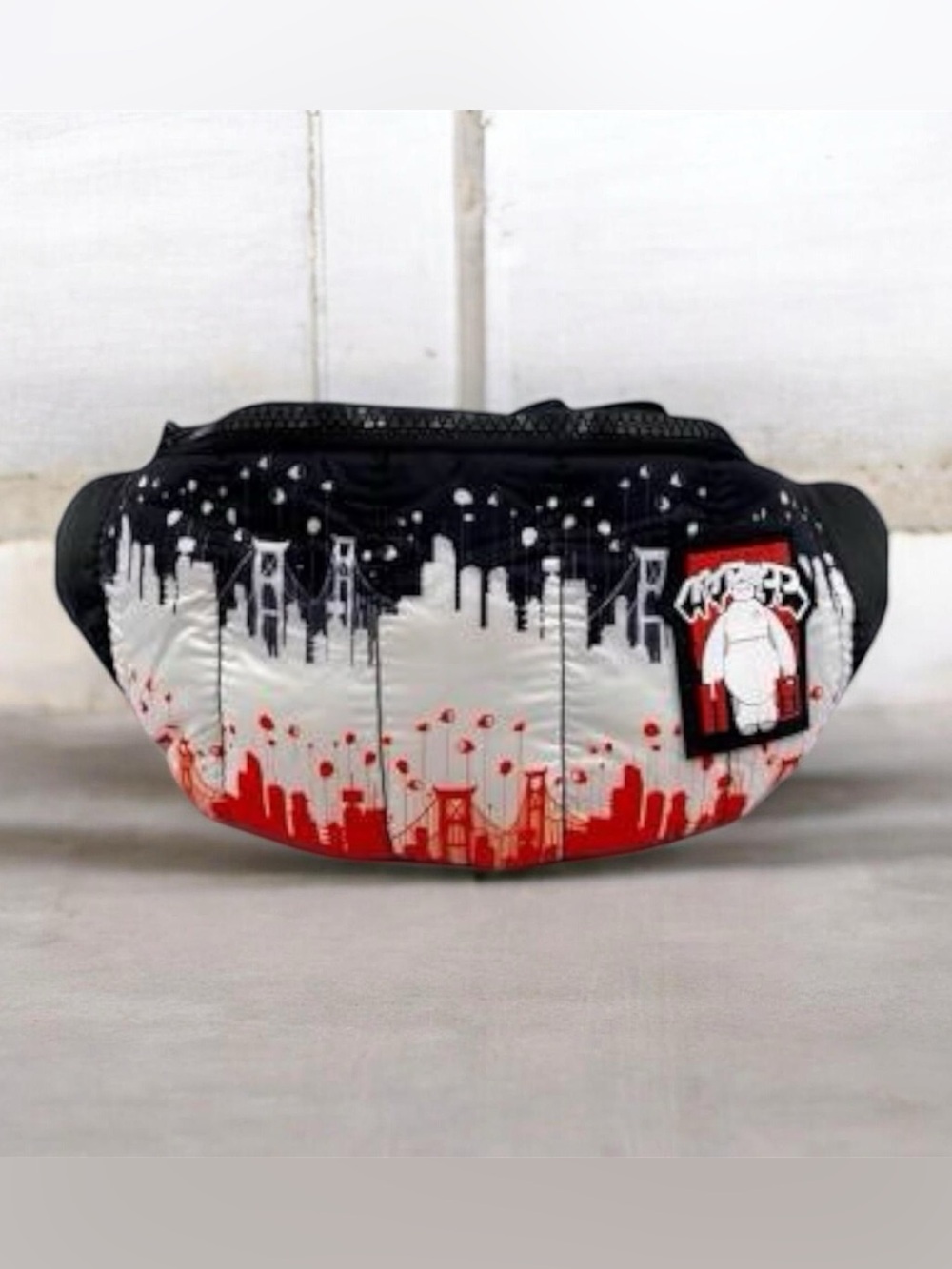 Disney Parks Baymax Big Hero 6 San Fransokyo Crossbody Belt Bag